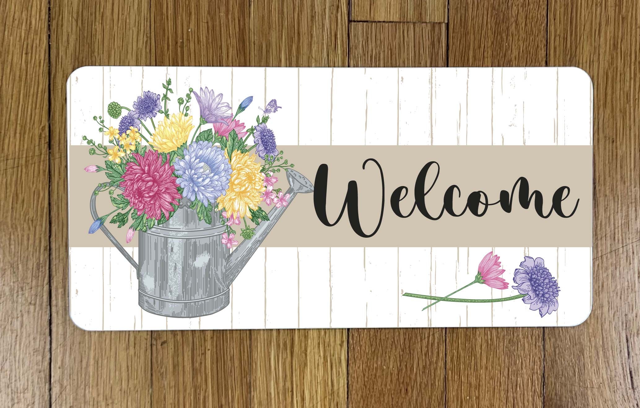 Welcome Water Sign Watering Can Welcome_wreath Sign - Etsy