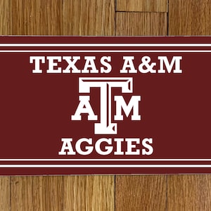 Officially Licensed Texas A&M Aggies Wreath Sign