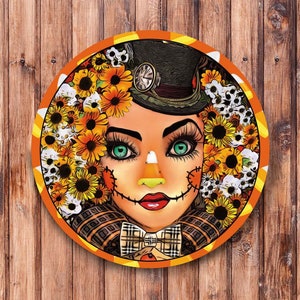 Candy Corn Girl Signe de couronne