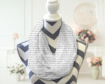 Infinity Scarf_Customize this scarf with words or photos that mean the most to you.