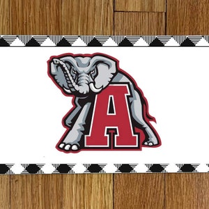 Offiziel lizenziertes Alabama Wreath Sign