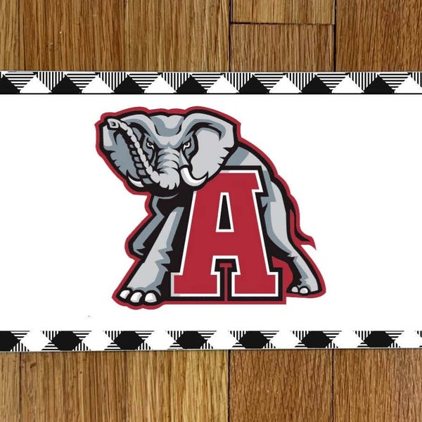 Officially Licensed Alabama Wreath Sign