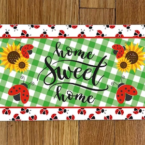 Home Sweet Home Ladybugs_Wreath Sign