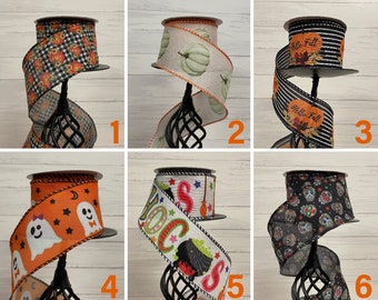 Fall & Halloween Assortment Ribbon