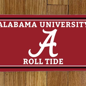 Offiziell lizenziertes Alabama University Wreath Sign