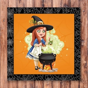 Witch Frog Wreath Sign