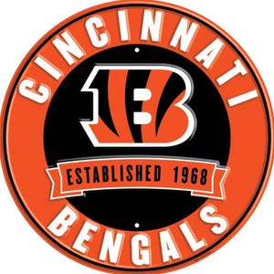 Officieel gelicentieerd Cincinnati Bengals-bord