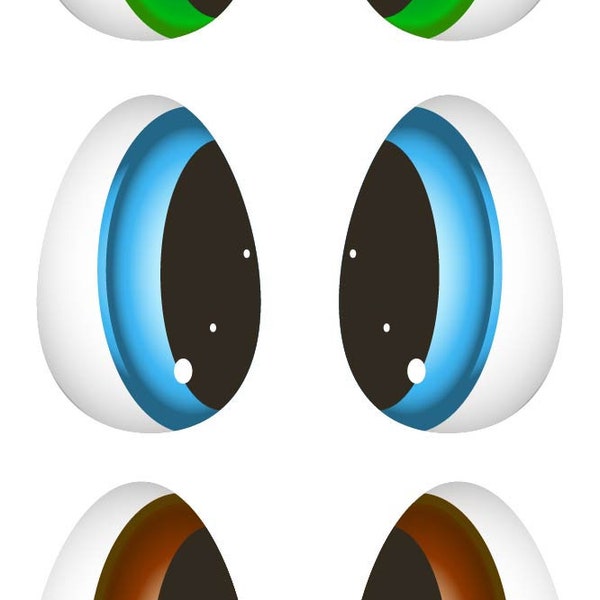 Egg Shaped Eyes
