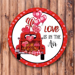 Love is In the Air Wreath Sign