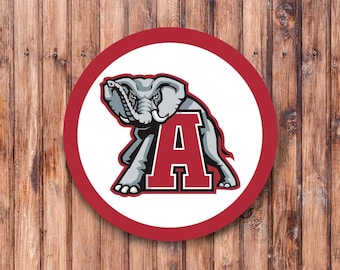 Officially Licensed Alabama Elephant Wreath Sign