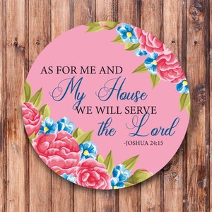 As For Me Wreath Sign