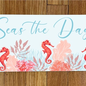 Seas The Day_Wreath Sign