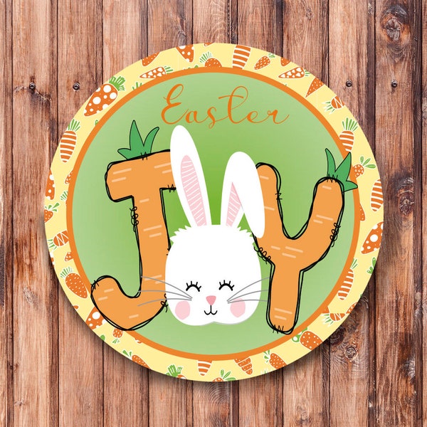 Easter Joy Wreath Sign