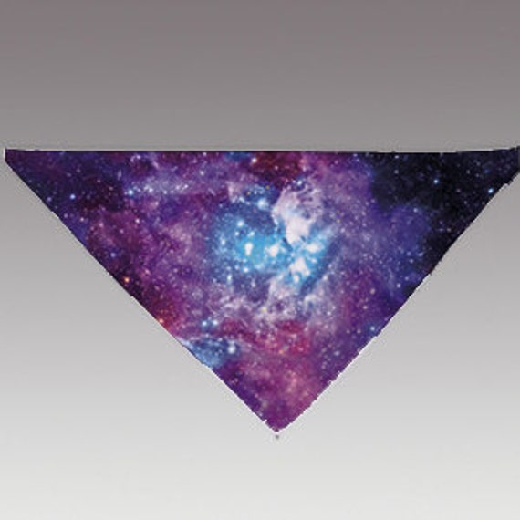 Galaxy_dog Bandana_custom Bandanas Are the Perfect Way to Show Etsy
