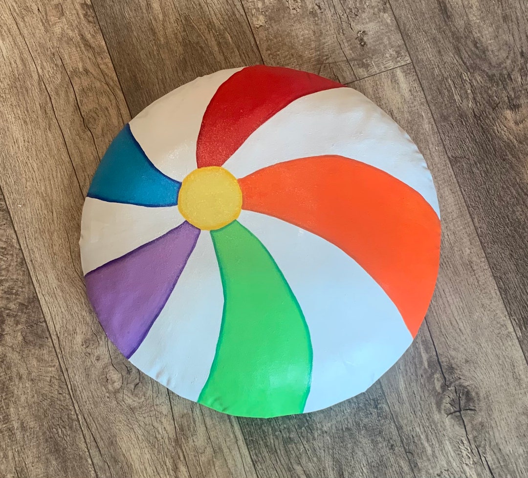 Beach Ball Wreath Attachment Etsy