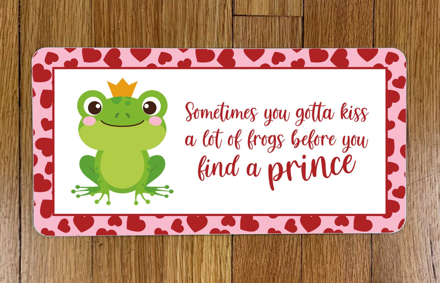 Sometimes You Gotta Kiss a Lot of Frogs Wreath Sign - Etsy