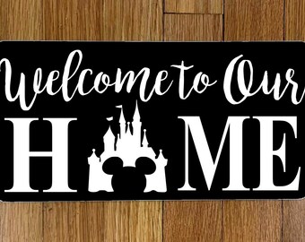 Welcome to Our Home _Wreath Sign