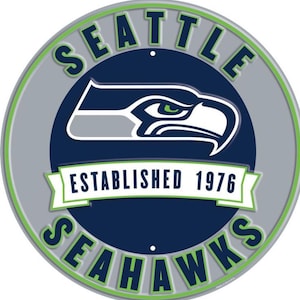 Officially Licensed Seattle Seahawks Sign