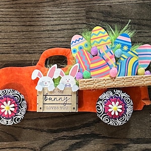 Bunny Truck Wreath Attachment