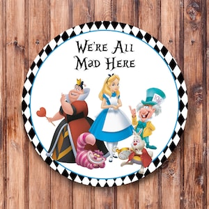 Alice in Wonderland_Wreath Sign