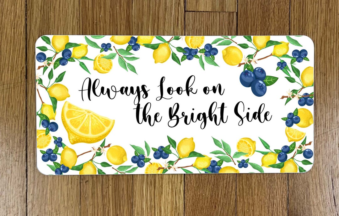 Always Look on the Bright Side_wreath Sign - Etsy