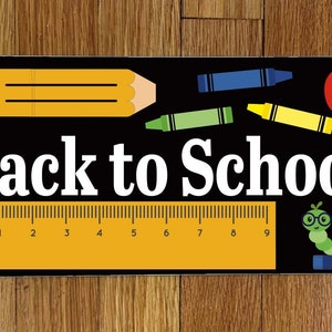 Back to School Wreath Sign