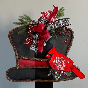 Snowman Hat Door Hanger