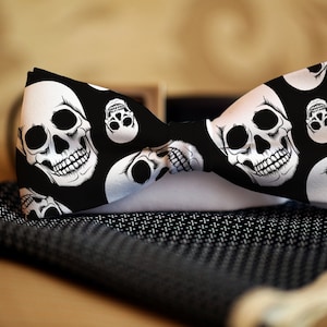 Skulls Bow Tie