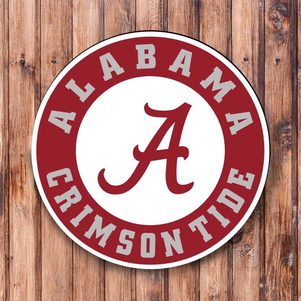 Officially Licensed Alabama Crimson Tide Wreath Sign