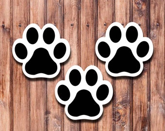 Set of 3 Dog Paws