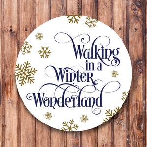 Winter Wonderland Wreath Sign