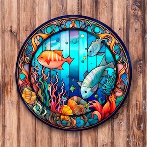 Glass tropical best sale fish