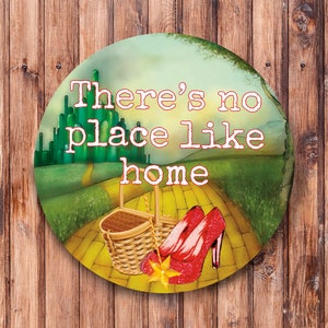 Oz_There’s No Place Like Home Wreath Sign
