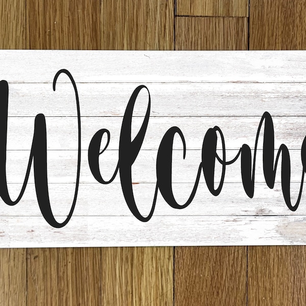 Welcome _Wreath Sign