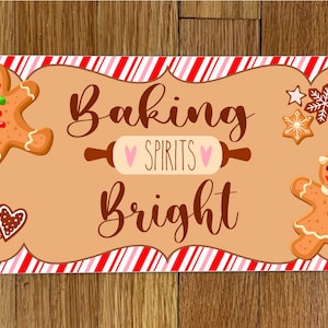 Baking Spirits Bright_ Wreath Sign