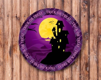 Haunted House Wreath Sign