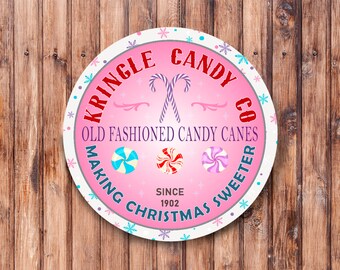 Kringle Candy Co_Wreath Sign