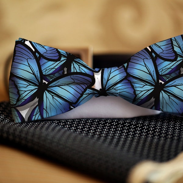 Butterflies Bow Tie