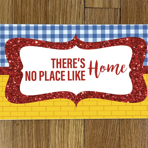 There's No Place Like Home Wreath Sign