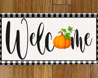 Welcome_Pumpkin _Wreath Sign