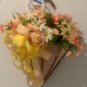 Umbrella April Showers Wreath