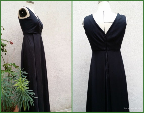 wrap over evening dress
