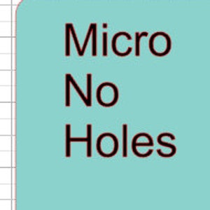 Happy Planner No Holes Size Micro Cover SVG