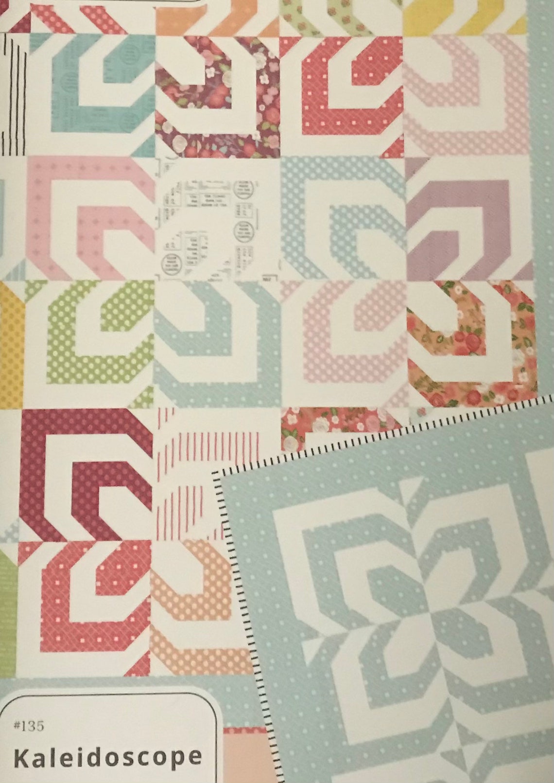 Kaleidoscope Quilt Pattern From Lella Boutique Etsy