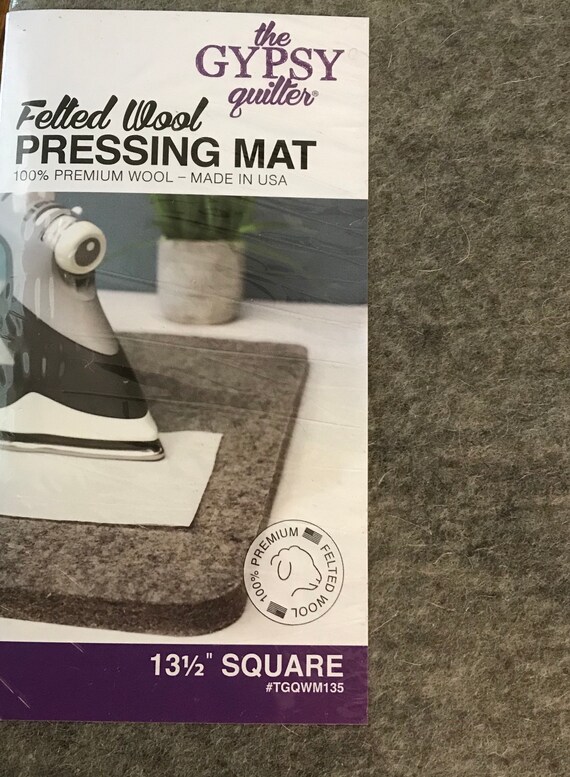 Felted Wool Pressing Mat by the Gypsy Quilterfree Shipping in Etsy