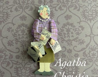 Agatha Christie Ornament- Is BACK and ready you to come to your house!
