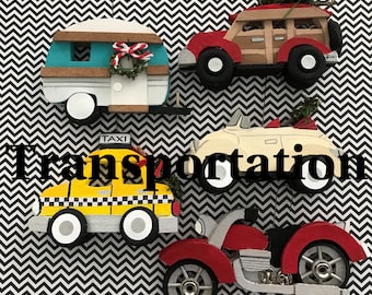 Transportation Ornament Collection Available NOW! Each Vehicle is *30Dollars per