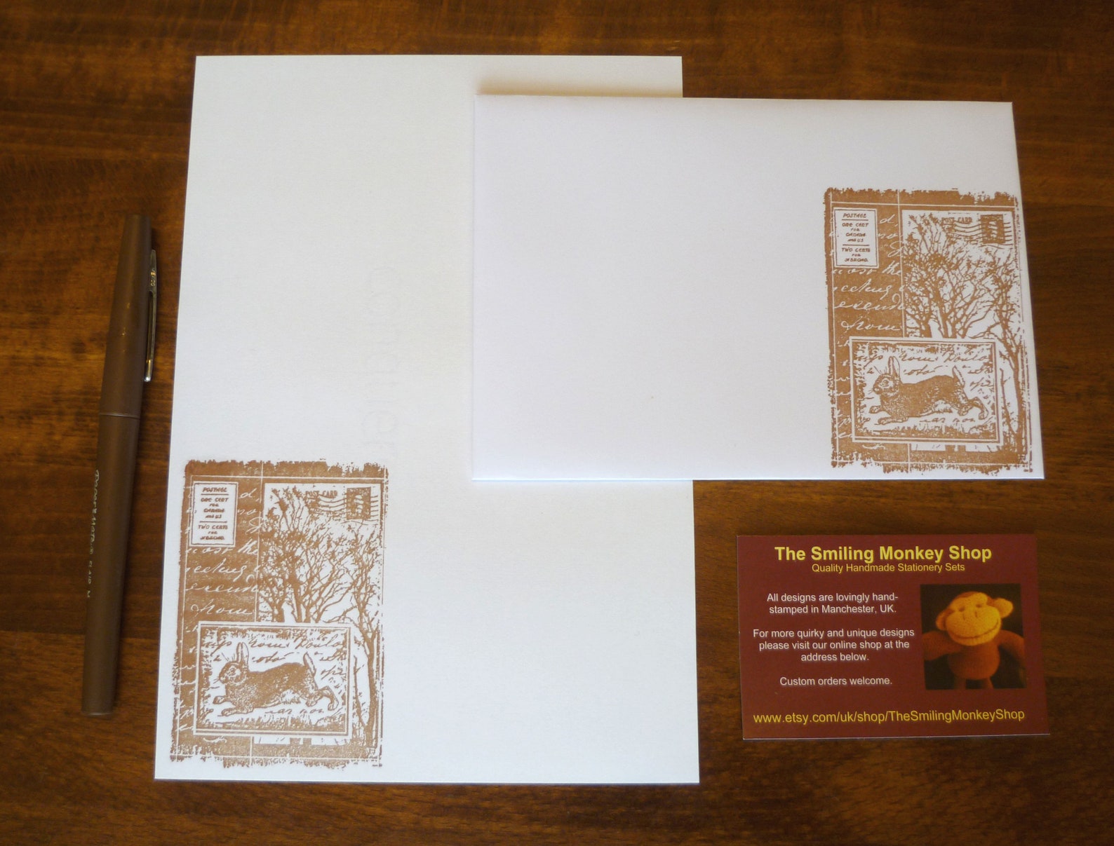 Run Rabbit Run Letter Writing Set - Nostalgia Writing Paper With ...