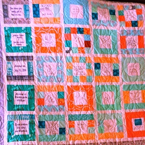 Digital quilt pattern ~ Signatures Squared