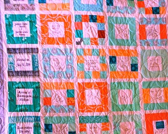 Digital quilt pattern ~ Signatures Squared